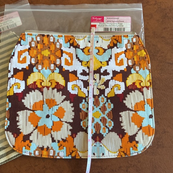 Studio Thirty-one Clutch Body in caramel pebble charm w/2 flaps - Picture 9 of 10